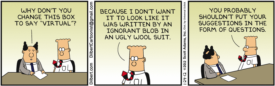 Dilbert Cartoon
